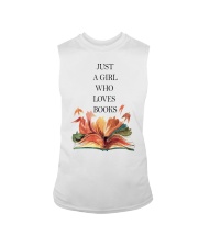 Just A Girl Who Loves Books Sleeveless Tee thumbnail