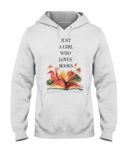Just A Girl Who Loves Books Hooded Sweatshirt thumbnail