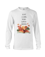 Just A Girl Who Loves Books Long Sleeve Tee thumbnail