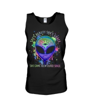 She Came From Outer Space Unisex Tank tile