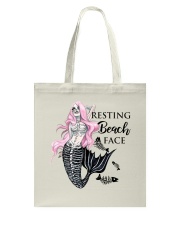 Resting Beach Face Tote Bag thumbnail