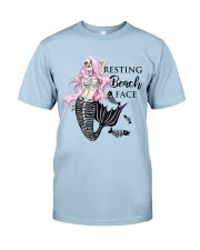 Resting Beach Face Classic T-Shirt front