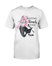 Resting Beach Face Classic T-Shirt tile