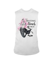 Resting Beach Face Sleeveless Tee thumbnail