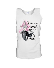 Resting Beach Face Unisex Tank thumbnail
