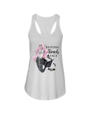 Resting Beach Face Ladies Flowy Tank thumbnail