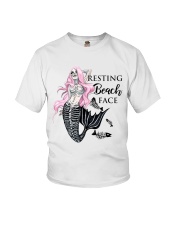 Resting Beach Face Youth T-Shirt thumbnail