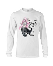 Resting Beach Face Long Sleeve Tee thumbnail