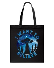 I Want To Believe Tote Bag thumbnail