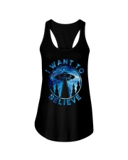 I Want To Believe Ladies Flowy Tank thumbnail
