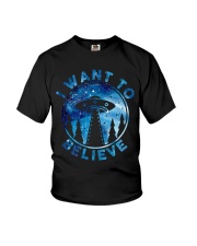 I Want To Believe Youth T-Shirt thumbnail