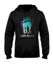 I Hate People Hooded Sweatshirt thumbnail