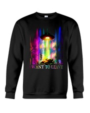 I Want To Leave Crewneck Sweatshirt tile