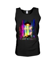 I Want To Leave Unisex Tank tile