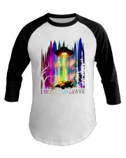 I Want To Leave Baseball Tee tile