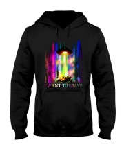I Want To Leave Hooded Sweatshirt tile