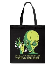 Actually Im Speaking English Tote Bag thumbnail