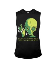 Actually Im Speaking English Sleeveless Tee thumbnail