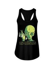 Actually Im Speaking English Ladies Flowy Tank thumbnail