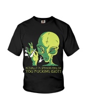 Actually Im Speaking English Youth T-Shirt thumbnail