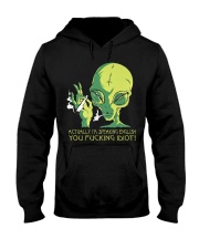 Actually Im Speaking English Hooded Sweatshirt thumbnail