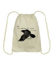 Once Upon A Midnight Drawstring Bag thumbnail