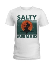 Salty Mermaid Ladies T-Shirt thumbnail
