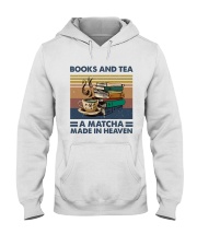 Books And Tea A Matcha Hooded Sweatshirt thumbnail