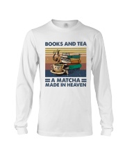 Books And Tea A Matcha Long Sleeve Tee thumbnail