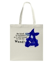 Be Kind To Animals Tote Bag tile