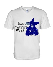 Be Kind To Animals V-Neck T-Shirt tile