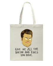 Give Me All Bacon Tote Bag thumbnail