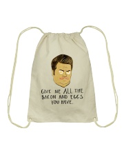 Give Me All Bacon Drawstring Bag thumbnail