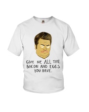 Give Me All Bacon Youth T-Shirt thumbnail