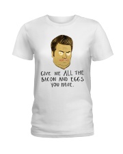 Give Me All Bacon Ladies T-Shirt thumbnail
