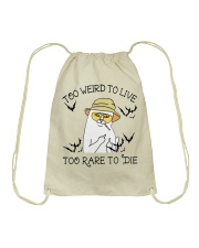 Too Rare To Die Drawstring Bag thumbnail