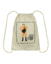 I Come Out Drawstring Bag thumbnail