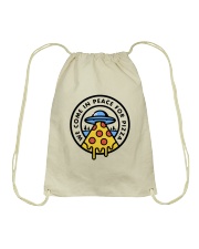 We Come In Peace Drawstring Bag thumbnail