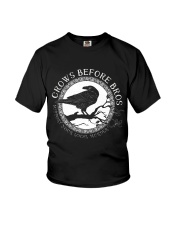 Crows Before Bros Youth T-Shirt thumbnail