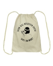 When Will Reflection Show Drawstring Bag thumbnail