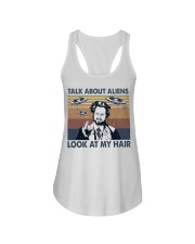 Talk About Aliens Ladies Flowy Tank thumbnail