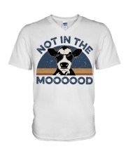 Not In The Mood V-Neck T-Shirt tile