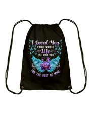 I Loved You Your Whole Drawstring Bag thumbnail