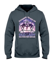 Assuming Old Lady Hooded Sweatshirt tile