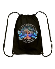 You Are At Peace Drawstring Bag thumbnail