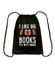 I Like Books Drawstring Bag thumbnail