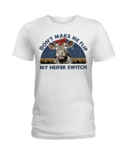 Dont Make Me Flip Ladies T-Shirt tile