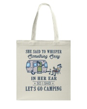 She Said To Whisper Tote Bag thumbnail
