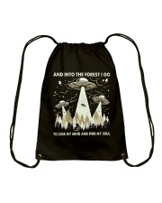 And Into The Forest I Go Drawstring Bag tile