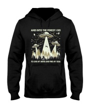 And Into The Forest I Go Hooded Sweatshirt tile